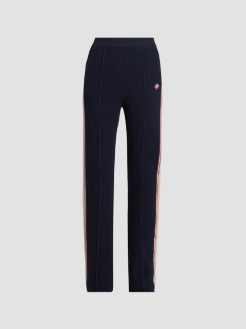 CASABLANCA Women's Café Striped Cotton & Wool-Blend Trousers - Multi