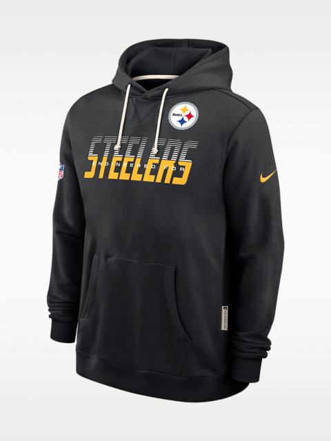 Nike Pittsburgh Steelers Sideline Standard Issue Men's Nike Dri-FIT NFL Pullover Hoodie