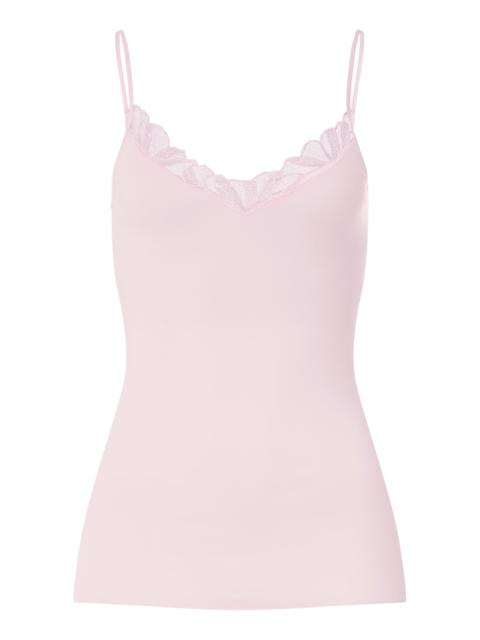 HANRO Rosaria Floral Embroidered Cotton Camisole