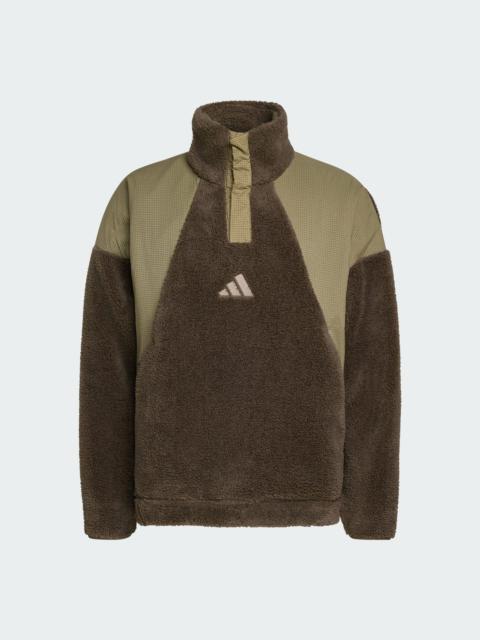 adidas Terrex Xploric CLIMAWARM High Pile Snap Pullover