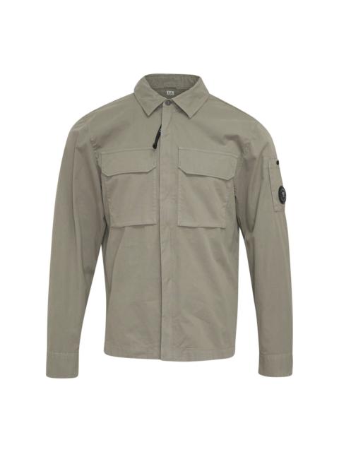 C.P. Company Organic Gabardine Zipped Overshirt