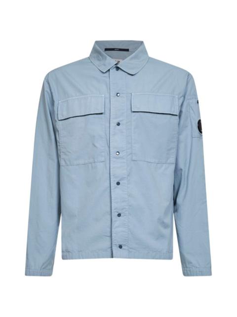 C.P. Company snap-button flap-pocket shirt