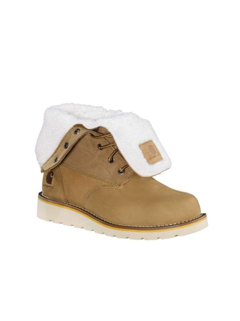 Carhartt Women's 8" Waterproof Insulated Wedge Fold Down Winter Boot