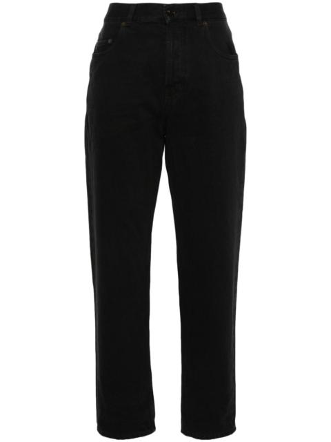 Vanessa high-rise straight-leg jeans