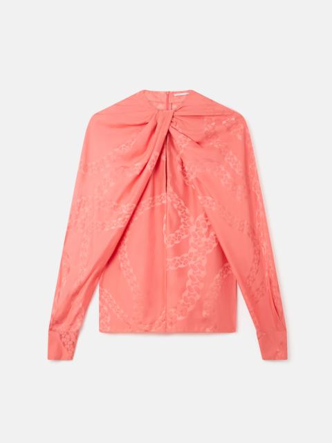 Tシャツ・カットソー Stella McCartney Salmon satin blouse (6T00413BU203 5618) Stella McCartney Salmon Satin Blouse | italist | REVERSIBLE