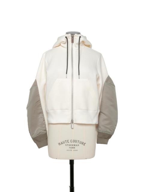 Nylon Twill x Sponge Sweat Hoodie