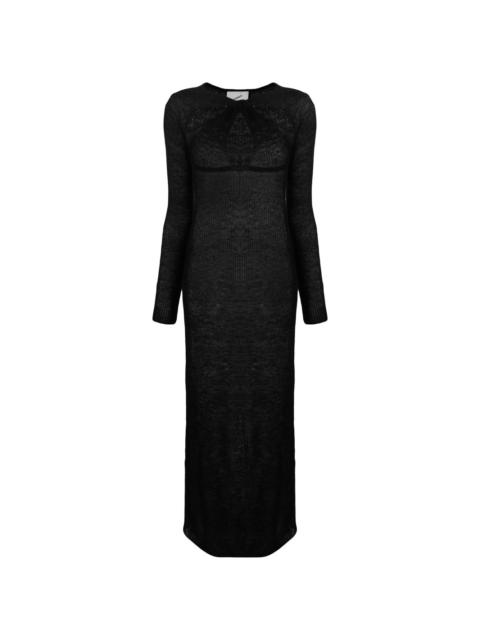 COPERNI cut-out knitted maxi dress