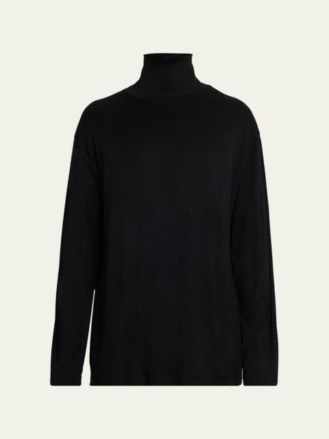 Yohji Yamamoto Men's Wool Turtleneck Top
