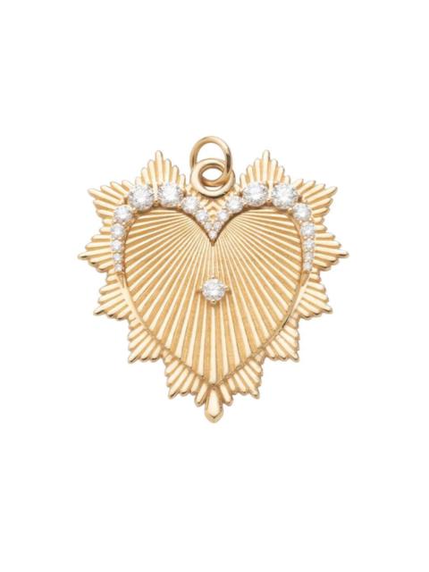 FOUNDRAE Graduated Diamond Heart Love Token