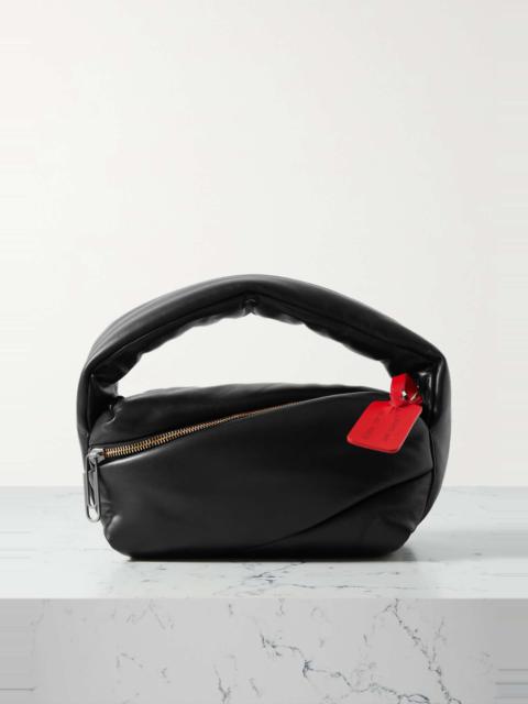 Pump 19 padded leather tote