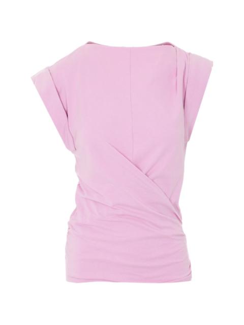 Isabel Marant Étoile Maisan embroidered ruffled top