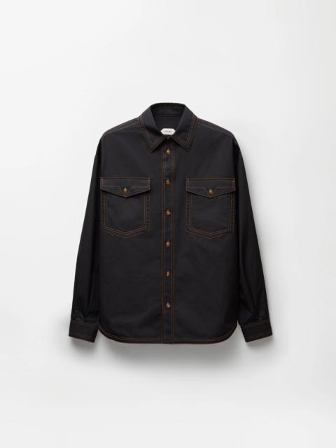 VERSACE Cotton Poplin Loose Shirt