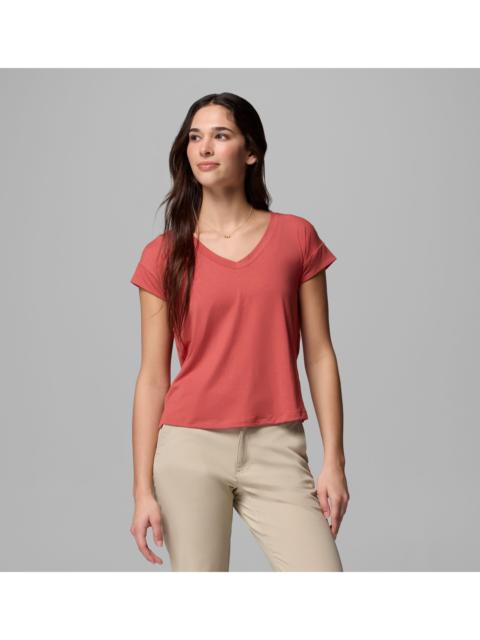 Columbia Women's Daniela Falls V-Neck Short Sleeve T-Shirt