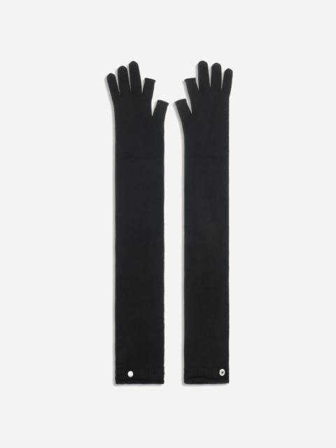 Rick Owens Long fingerless wool Gloves