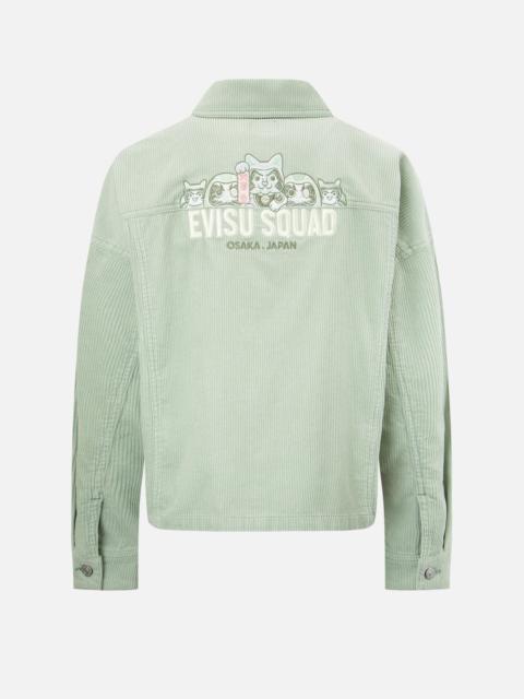 EVISU EVISU Squad Embroidery Corduroy Jacket