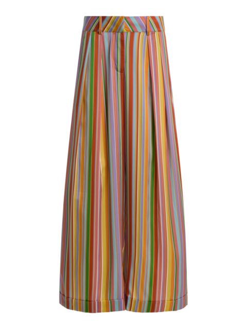 FRANÇOISE Exclusive La Isla Mila Silk Satin Pants