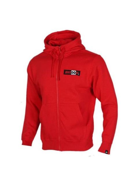 Nike Nike AS Men's Nike Sportswear JDI Hoodie FZ FLCBSTR University Red CJ4755-657