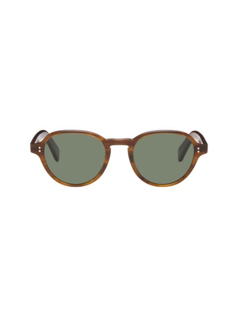 Garrett Leight Brown Casillas Sunglasses