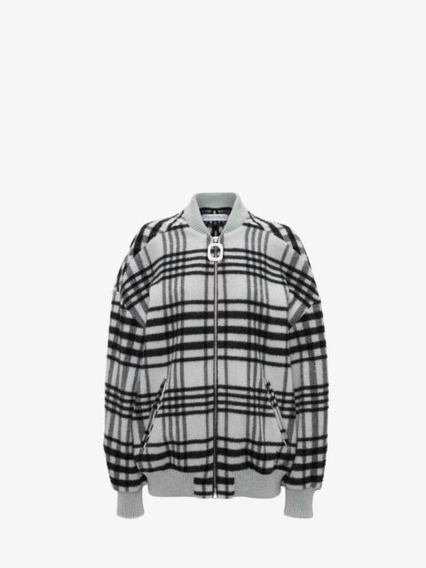 JW Anderson CHECK BOMBER JACKET