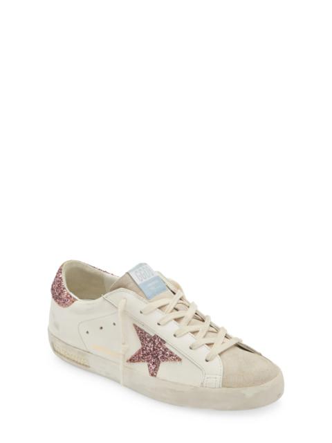 Super-Star Sneaker in White/Pink