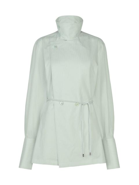 ISSEY MIYAKE MONSIEUR SHIRT(DOBBY STRIPE)