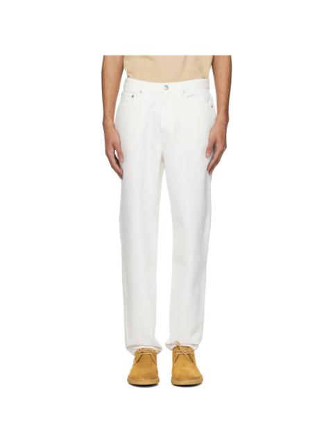 A.P.C. Off-White Martin Jeans