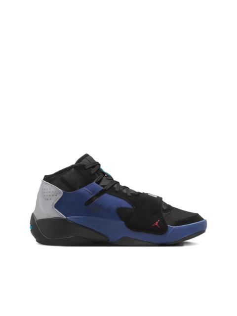 Jordan x Naruto Zion 2 SP "Naruto vs. Sasuke - 087 Black/Yellow Strike" sneakers
