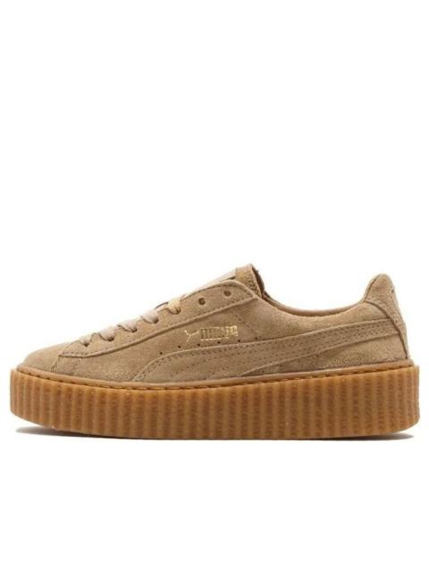 PUMA (WMNS) PUMA Fenty x Suede Creeper 'Oatmeal' 361005-03