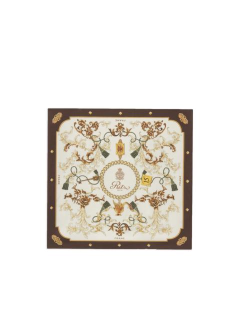 FRAME x Ritz Paris printed scarf