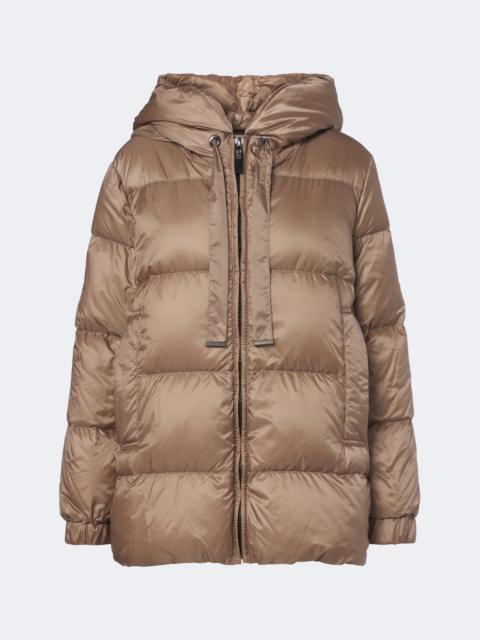 Max Mara The Cube hooded quilted down jacket