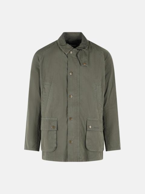 Barbour 'ASHBY CASUAL' OLIVE GREEN COTTON JACKET