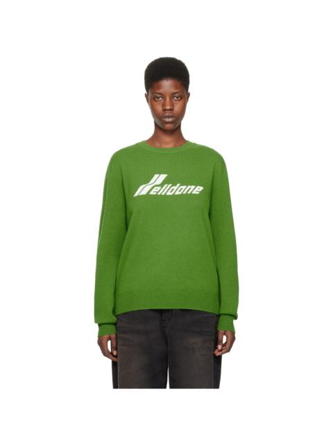 Green Jacquard Sweater