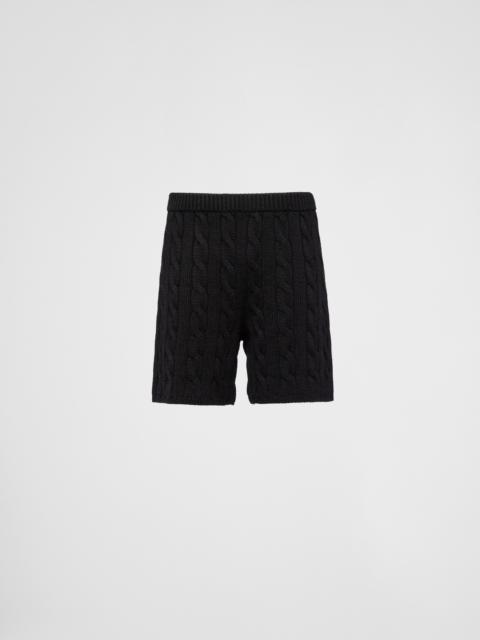 Prada Cashmere shorts