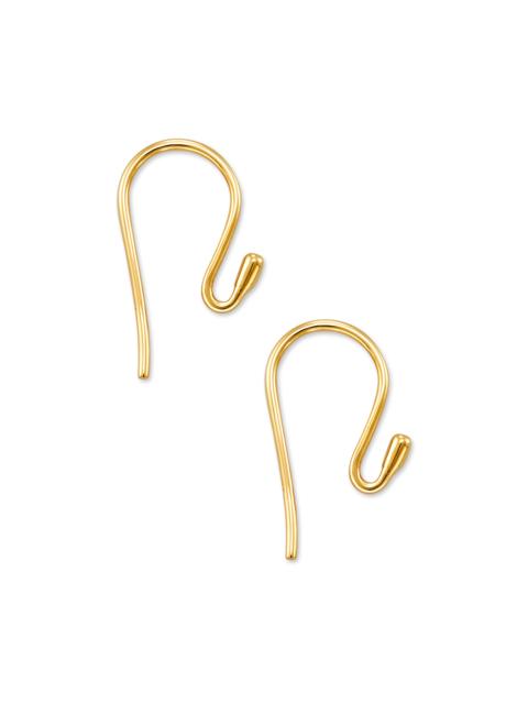 KENDRA SCOTT Earring Hook in 18k Gold Vermeil