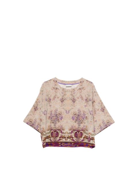 Pierre-Louis Mascia Printed silk blouse