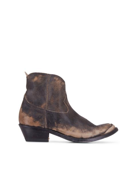Golden Goose Young distressed-effect ankle boots