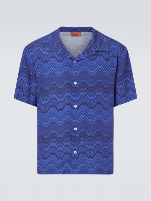 Missoni Zigzag bowling shirt
