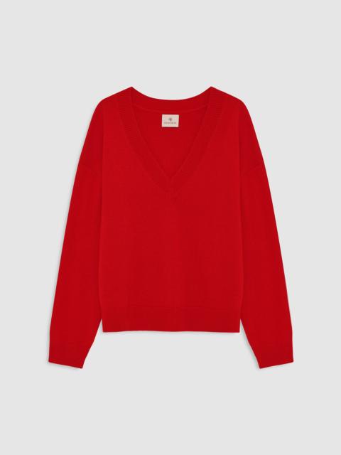 ANINE BING Lee Sweater - Tango Red