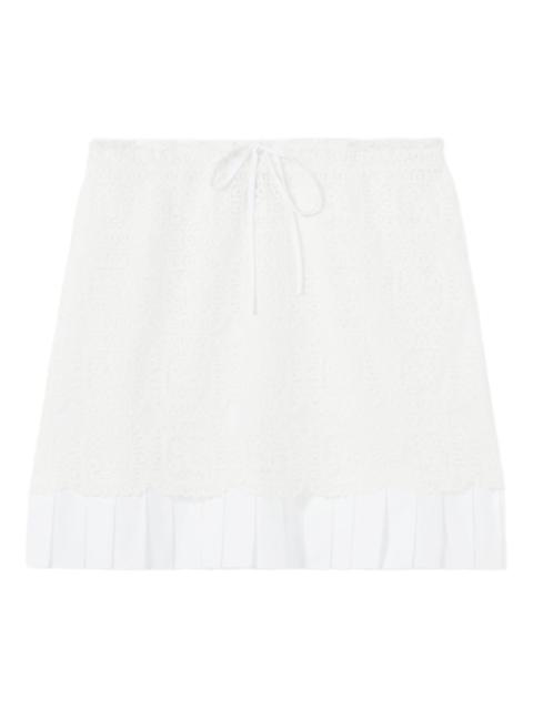 Claudie Pierlot drawstring mini skirt