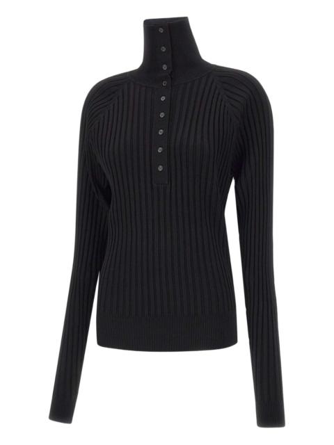 A. ROEGE HOVE ribbed button-down sweater
