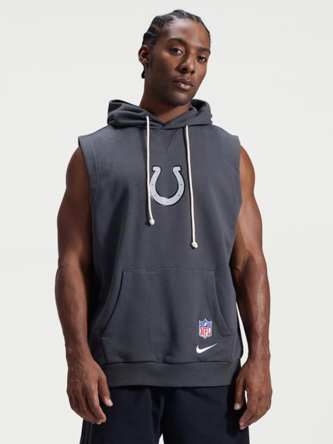 Nike Indianapolis Colts Rivalries Collection Sideline Men's Nike Dri-FIT NFL Sleeveless Pullover Hoodie