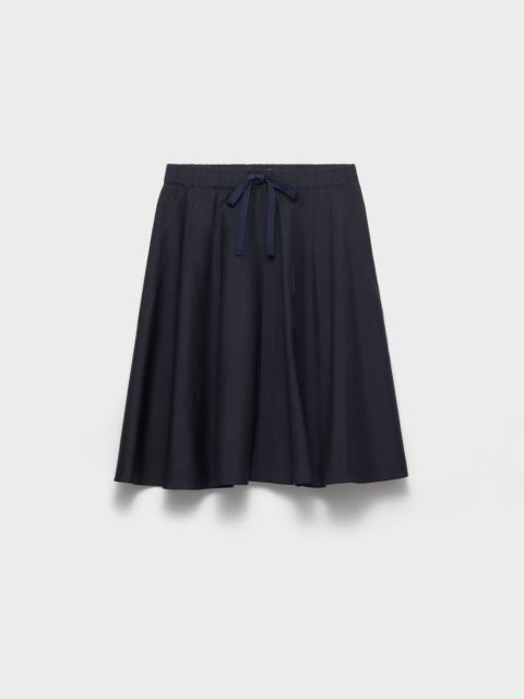 Prada Light mohair skirt