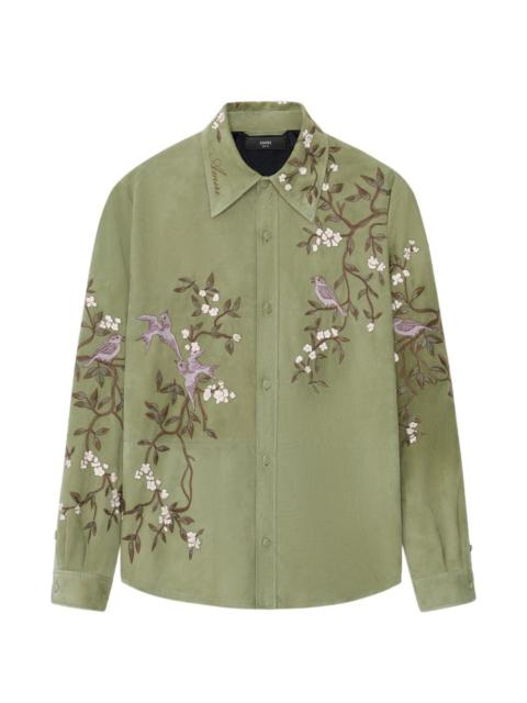 AMIRI floral-print long-sleeve shirt