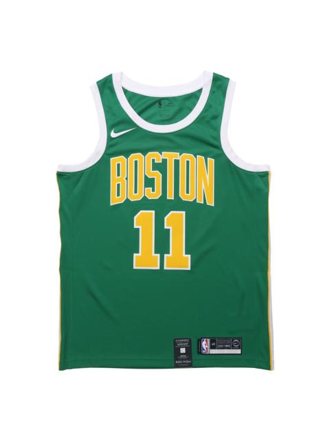 Nike Nike Earned Edition NBA Kyrie Irving Boston Celtics limited SW Fan Edition Jersey Green BQ1153-312