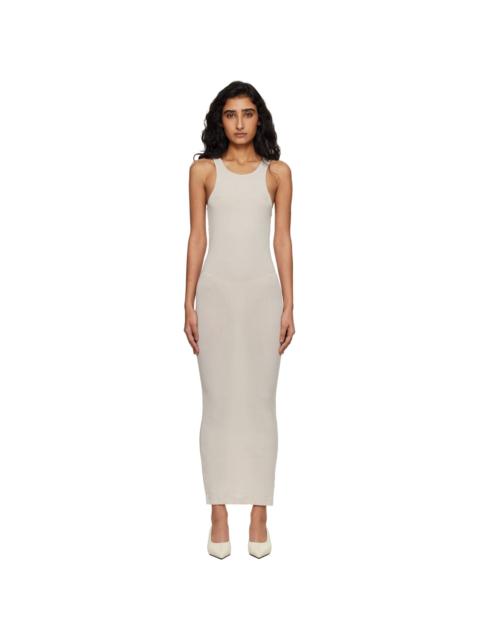 entire studios Off-White Muscle Tank Midi Dress