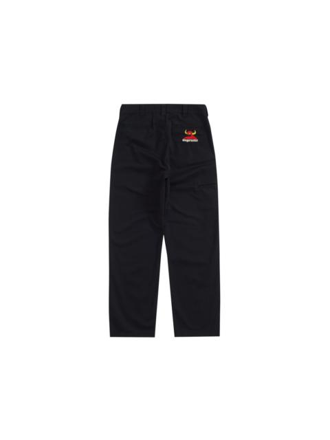 Supreme Supreme Toy Machine Work Pant Black