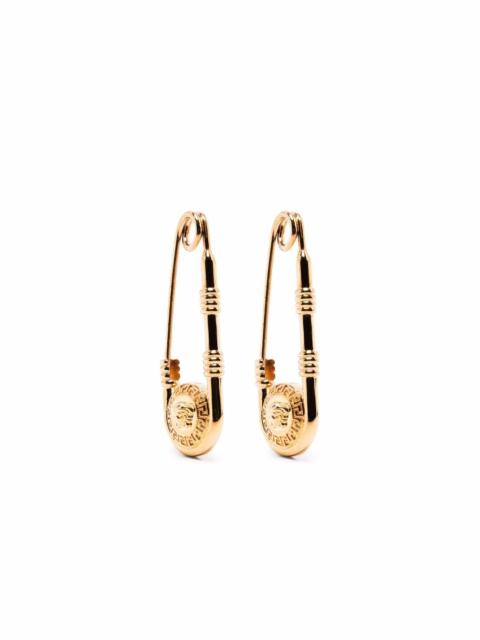 VERSACE Safety-Pin Medusa earrings