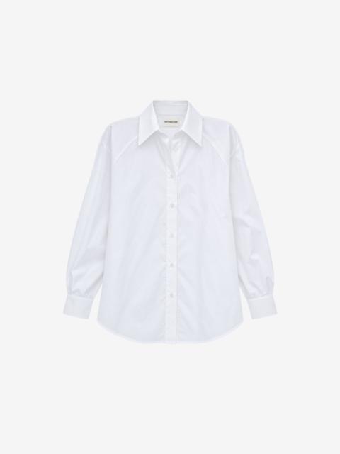The Frankie Shop Azzura Padded Shirt - White