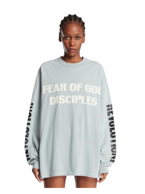 Fear of God Blue Long Sleeve Disciples T-Shirt