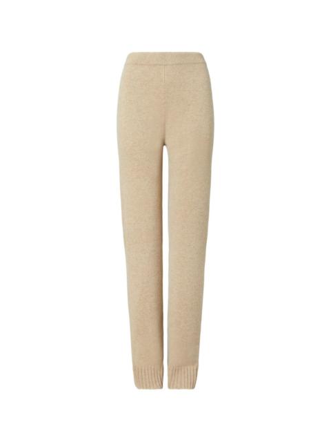 TORY BURCH Wool knitted trousers